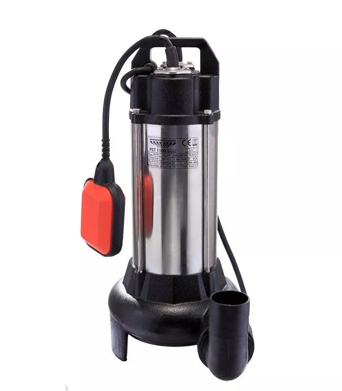 Pompa submersibila cu tocator pentru ape murdare 1100W Wasserkonig, [],bricolajmarket.ro