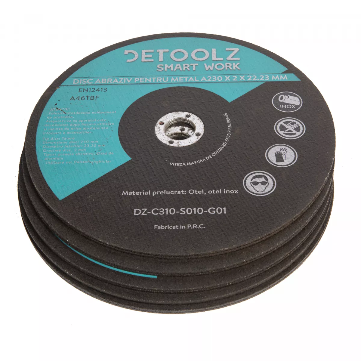 Set disc abraziv pentru metal 230 mm (10/set), [],bricolajmarket.ro
