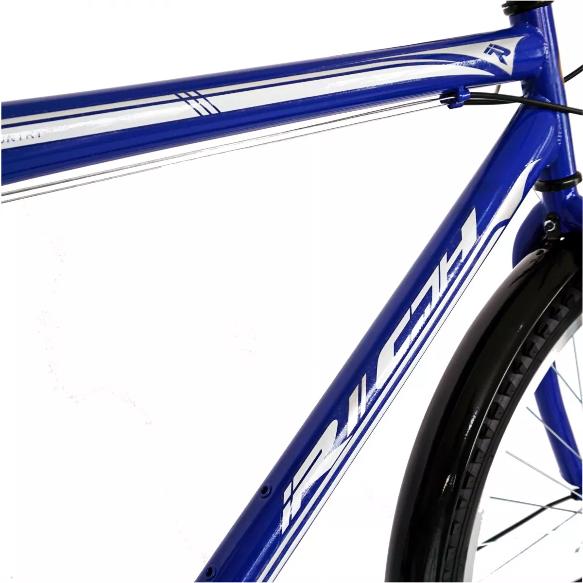 Bicicleta CITY  26" RICH R2635A, cadru otel, culoare albastru / alb 