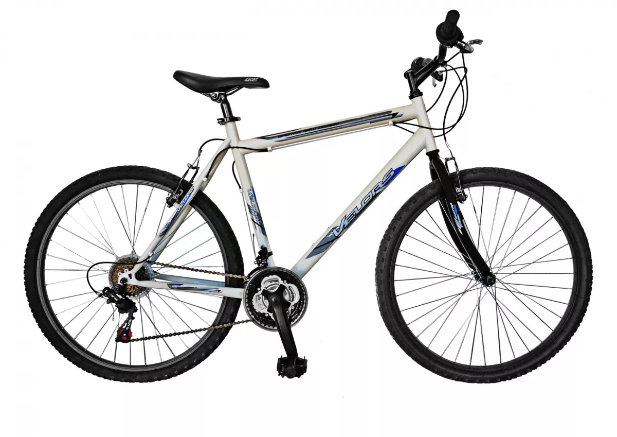 Bicicleta MTB-HT  26" VELORS V2601B, cadru otel, culoare alb / albastru