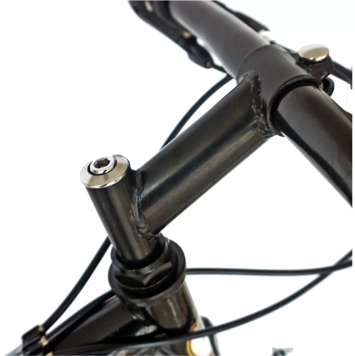 Bicicleta MTB-FS  24" RICH Alpin R2449A, 18 viteze, culoare  negru/portocaliu