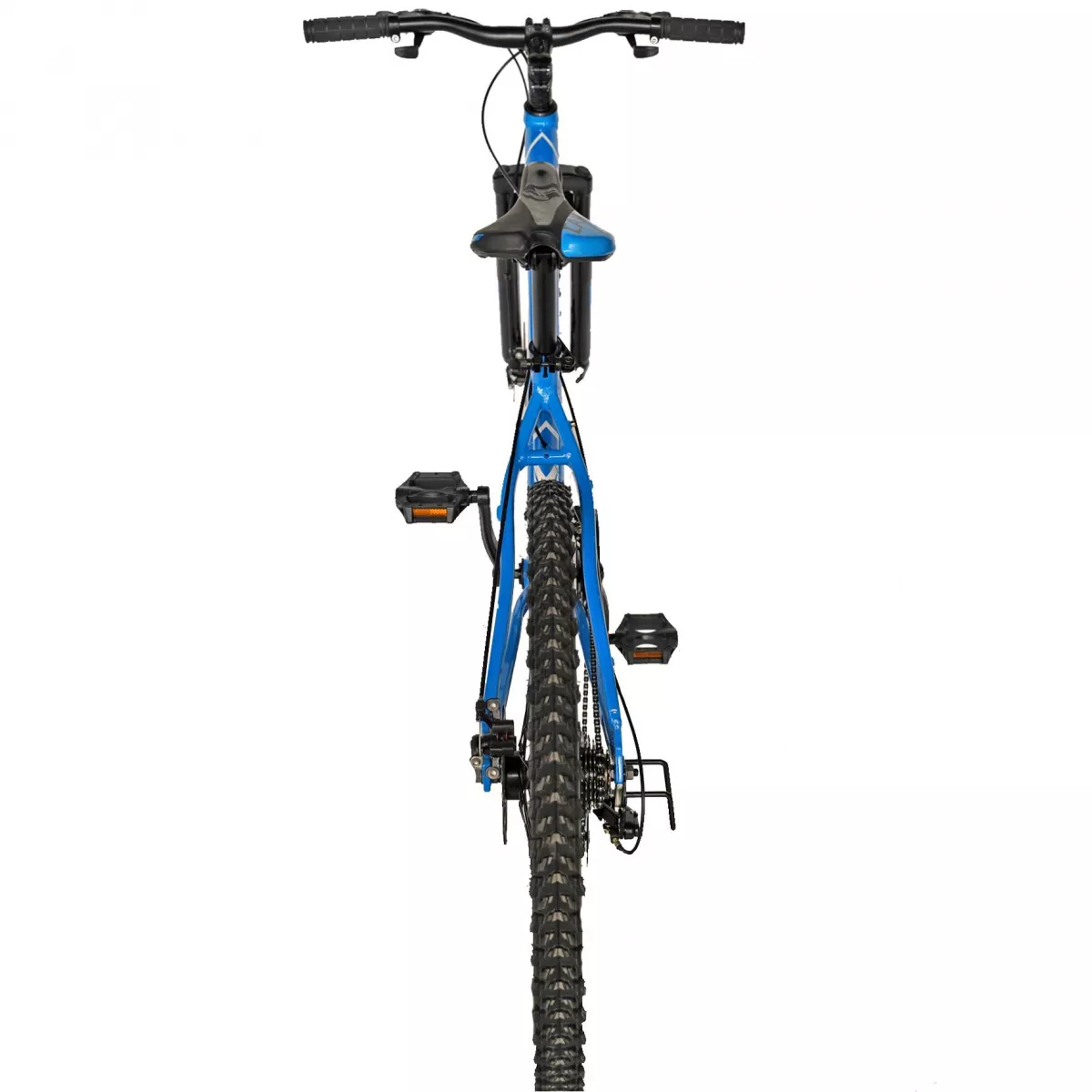 Bicicleta MTB-HT  26" CARPAT Spartan C2658C, cadru aluminiu, frane mecanice disc, transmisie  21 viteze, culoare  albastru/alb  - RESIGILATA