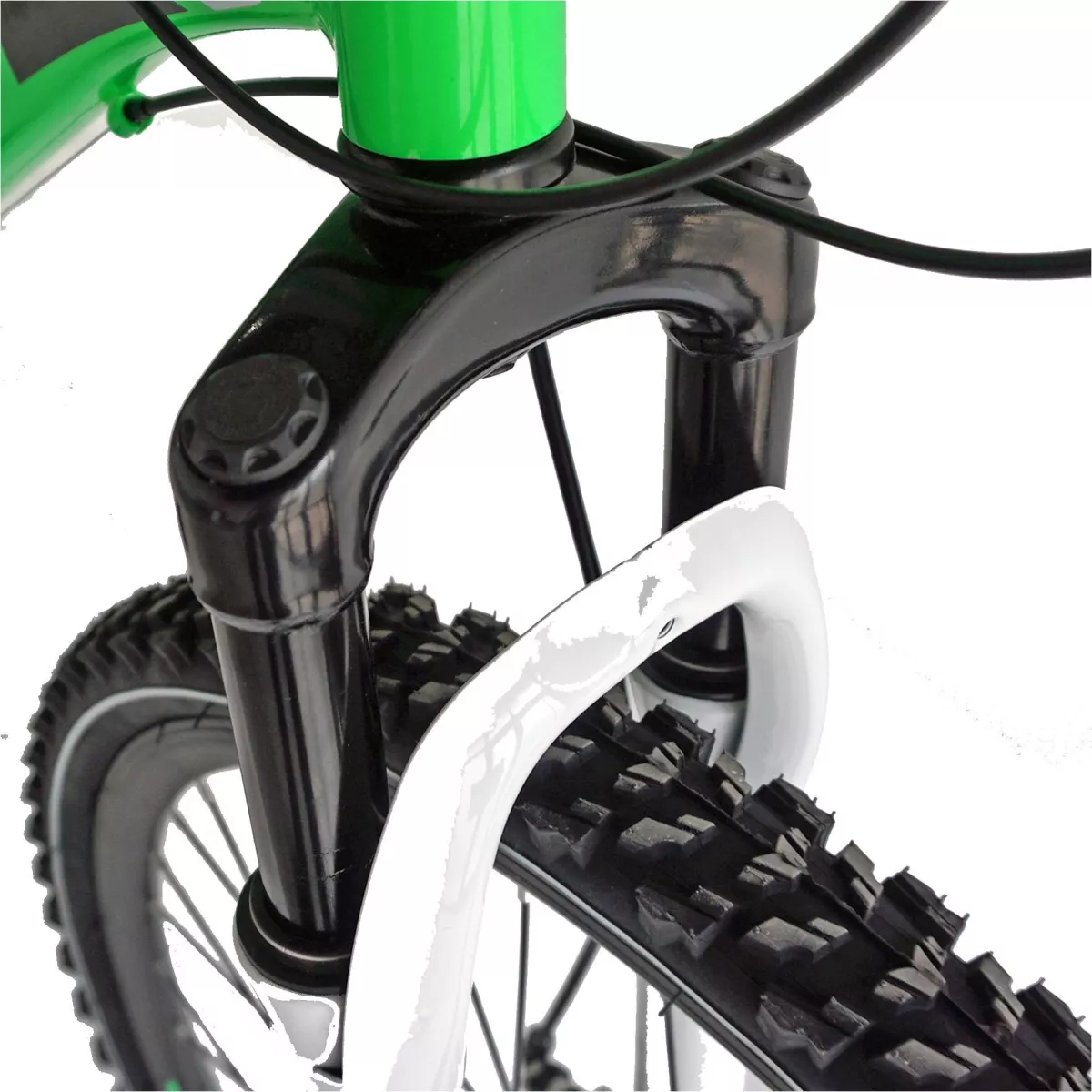 Bicicleta MTB-HT  26" CARPAT Thunder C2654A, cadru aluminiu, frane mecanice disc, 21 viteze, culoare  verde/negru - RESIGILATA