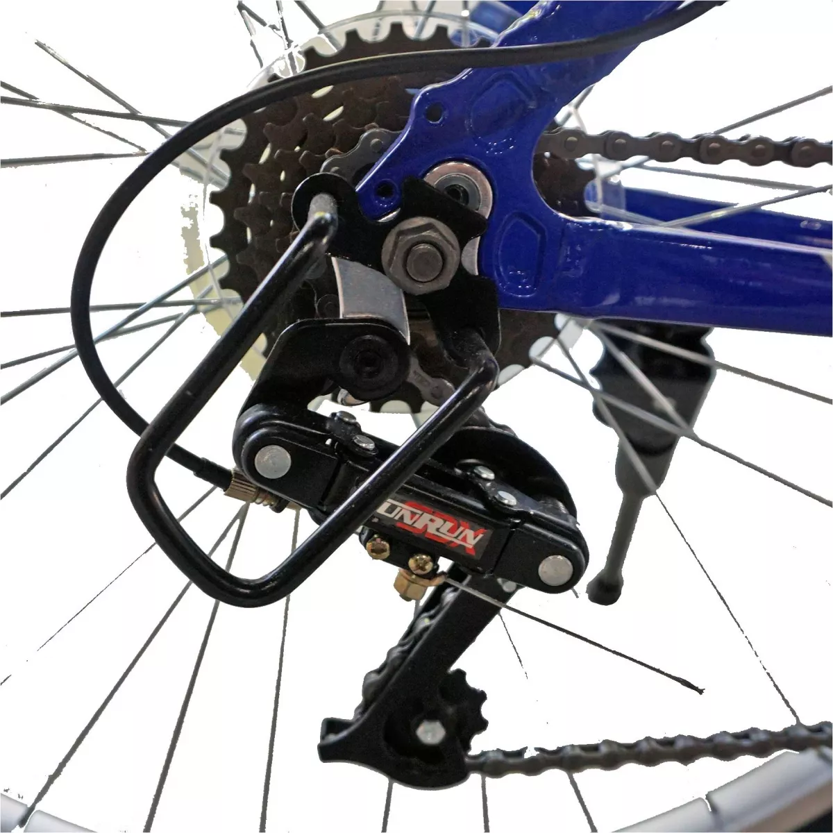 Bicicleta MTB-HT 29" VELORS Scorpion V2971A, cadru aluminiu, 18 viteze, culoare albastru/gri