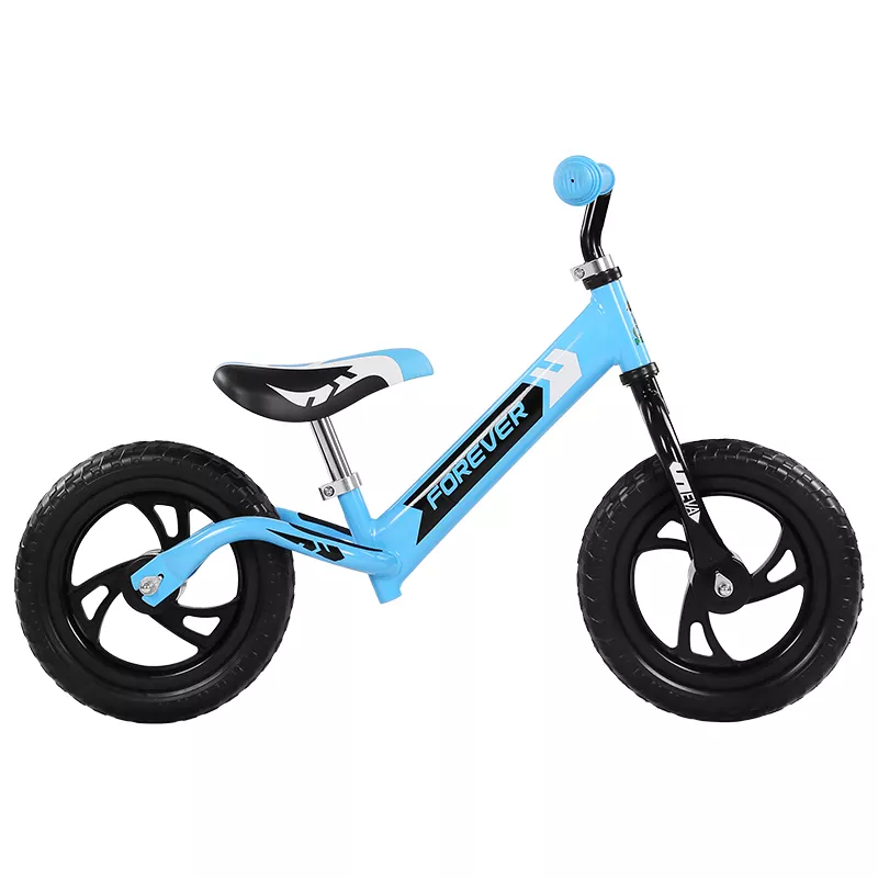 Bicicleta fara pedale (pedagogica) Forever Balance Bike, scaun reglabil, Bleu