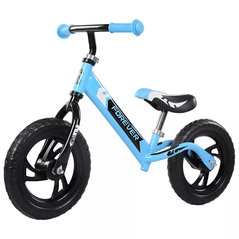 Bicicleta fara pedale (pedagogica) Forever Balance Bike, scaun reglabil, Bleu