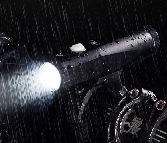 Far/lanterna bicicleta LED, USB, rezistenta la apa Forever