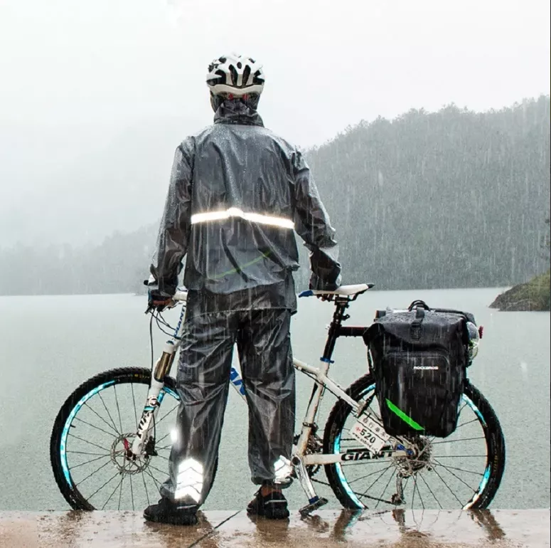 Jacheta ciclism waterproof maneca lunga ROCKBROS  M
