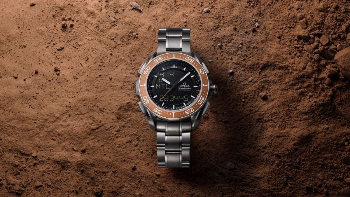 Noul ceas Omega Speedmaster X-33 Marstimer indica ora pe Pamant si pe Marte