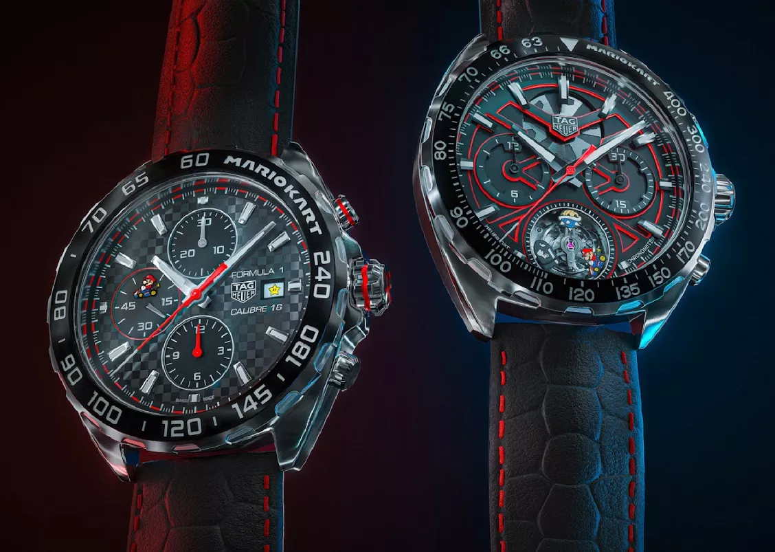 Tag Heuer lanseaza doua modele noi de ceasuri Formula 1 X Mario Kart - Editie limitata