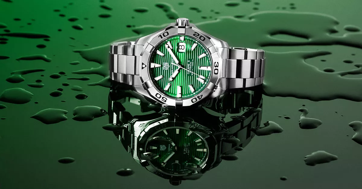TAG HEUER AQUARACER GREEN