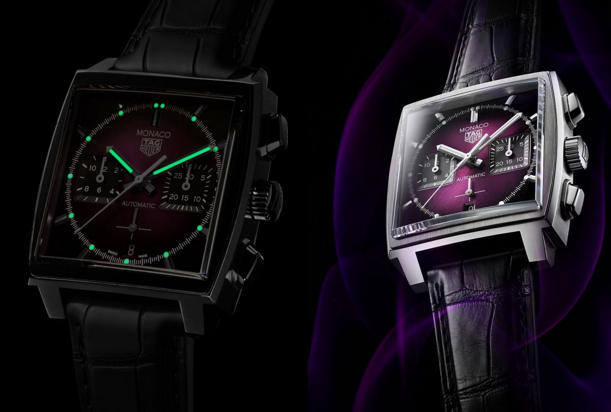 Tag Heuer Monaco Purple Dial Limited Edition: Un ceas indraznet, captivant, unic 