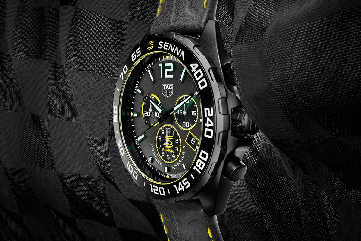 TAG Heuer Formula 1 SENNA -  Un ceas tribut pentru pilotul de curse Ayrton Senna