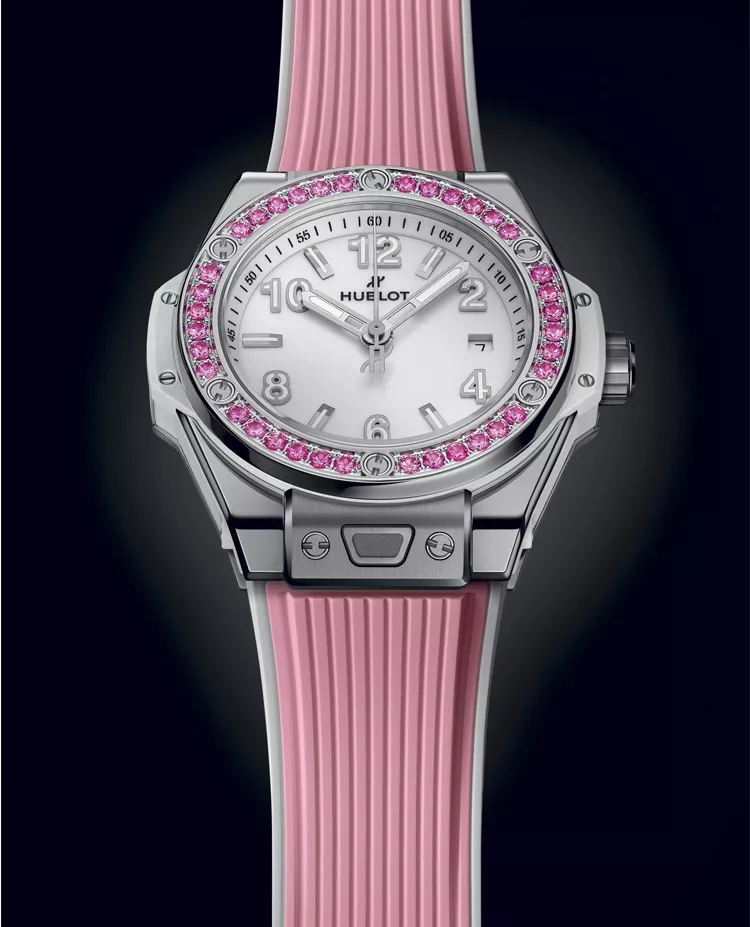 Ceasuri de dama - Ceas Hublot Bing Bang One Click Joyful Pink 485.SP.2210.RX.1233, cellini.ro