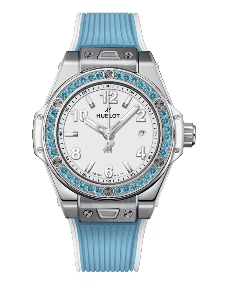 Ceas Hublot Bing Bang One Click Joyful Sky Blue 485.SL.2210.RX.1207