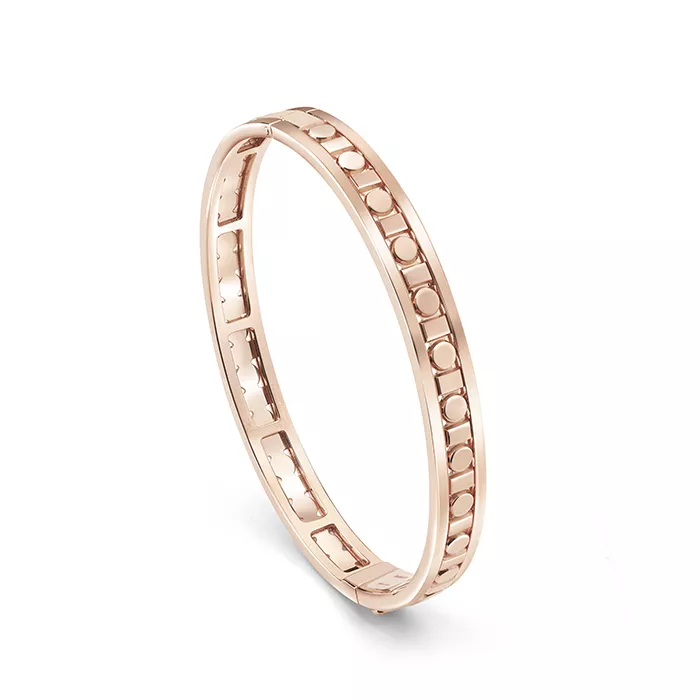 Bratara Damiani Belle Epoque Reel, din aur roz de 18K