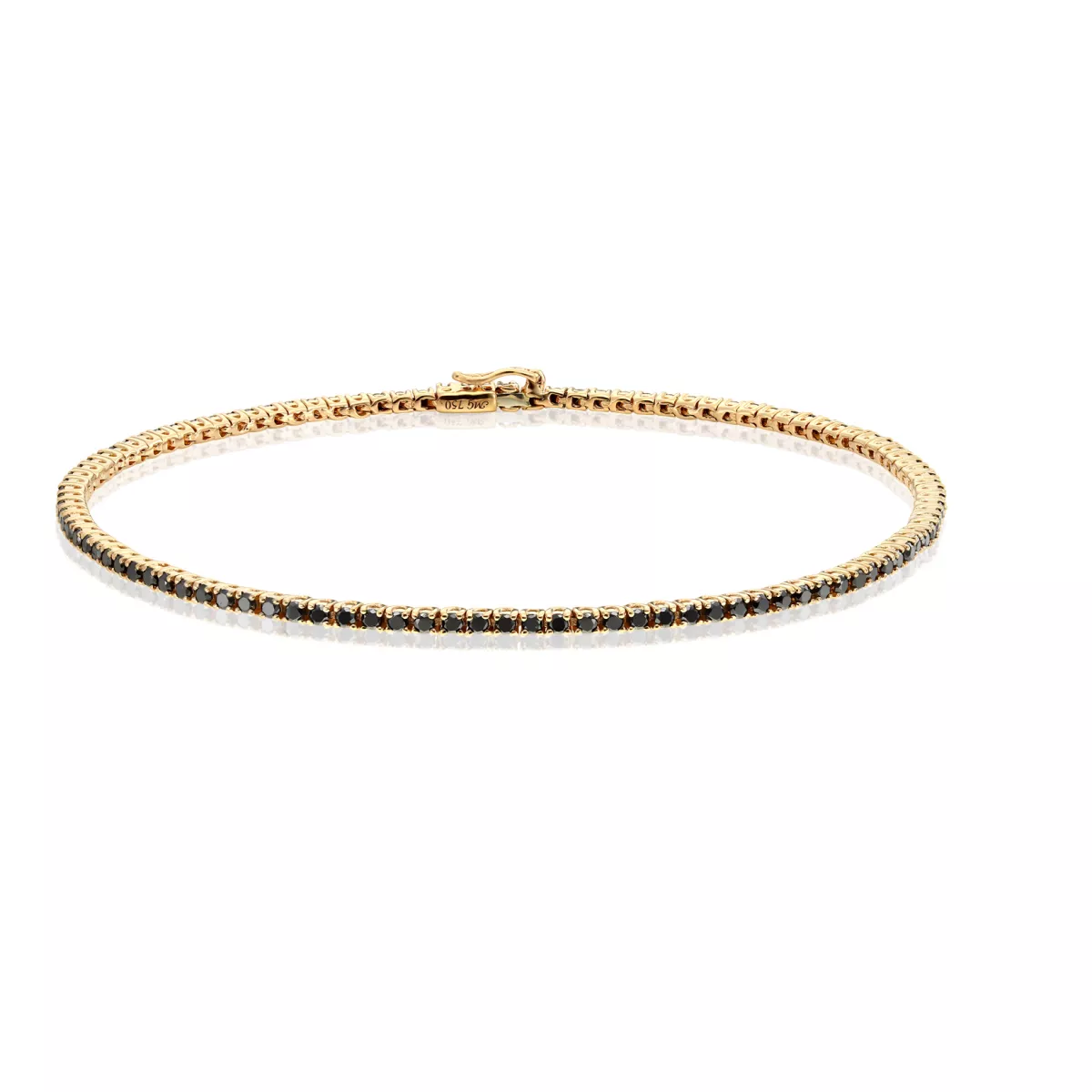 Bratara Tennis Classic Diamonds cu diamante, din aur roz de 18K