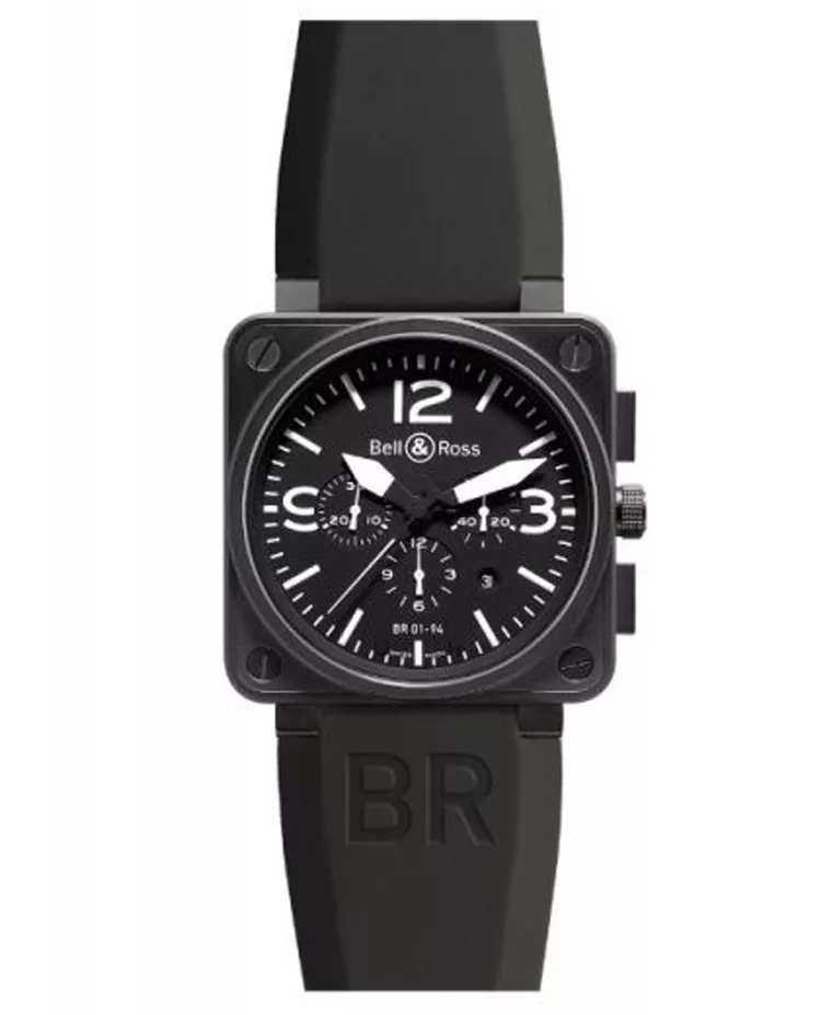 Ceasuri barbati - Ceas Bell & Ross Instruments BR01 BR0194-BL-CA, cellini.ro