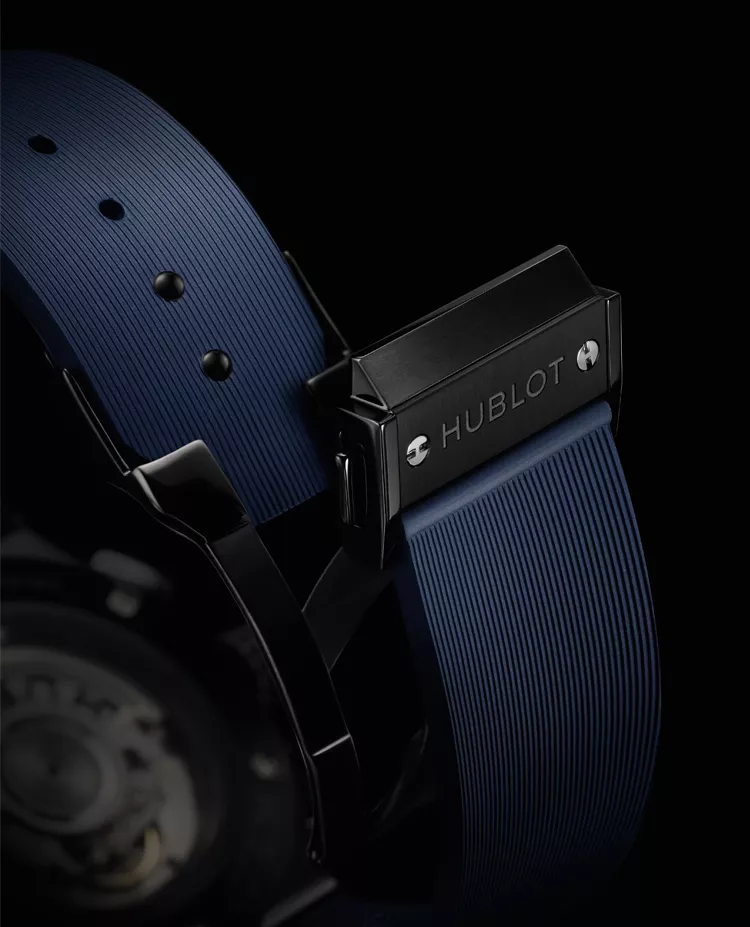 Ceas Hublot Classic Fusion Ceramic Blue Chronograph 521.CM.7170.RX