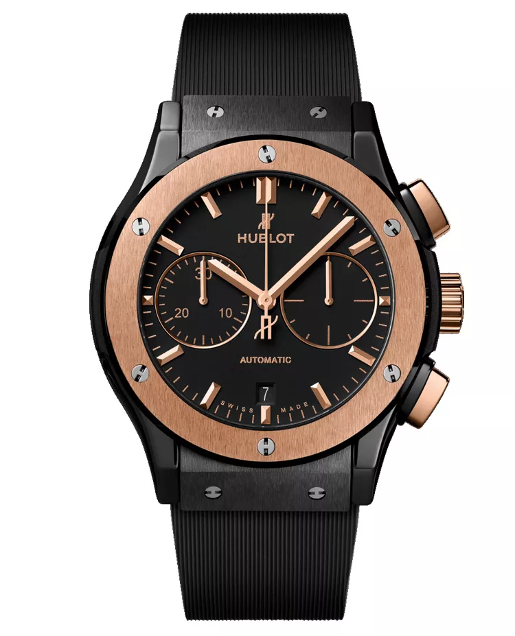 Ceasuri barbati - Ceas Hublot Classic Fusion Chronograph Ceramic King Gold 521.CO.1181.RX, cellini.ro