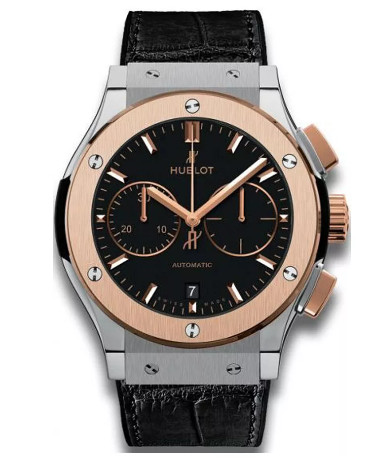 Ceasuri barbati - Ceas Hublot Classic Fusion Chronograph Titanium King Gold 521.NO.1181.LR, cellini.ro
