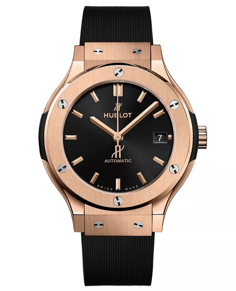 Ceasuri de dama - Ceas Hublot Classic Fusion King Gold Diamonds 565.OX.1480.RX, cellini.ro