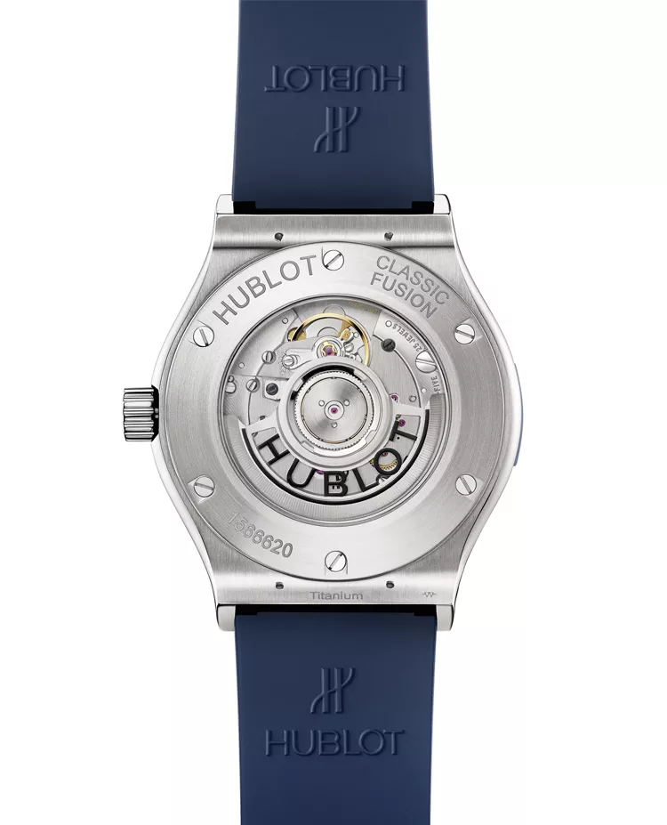 Ceasuri barbati - Ceas Hublot Classic Fusion Titanium Blue 542.NX.7170.RX, cellini.ro