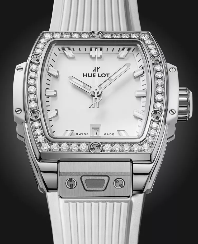 Ceasuri de dama - Ceas Hublot Spirit of Big Bang Steel Diamonds 682.SE.2010.RW.1204, cellini.ro