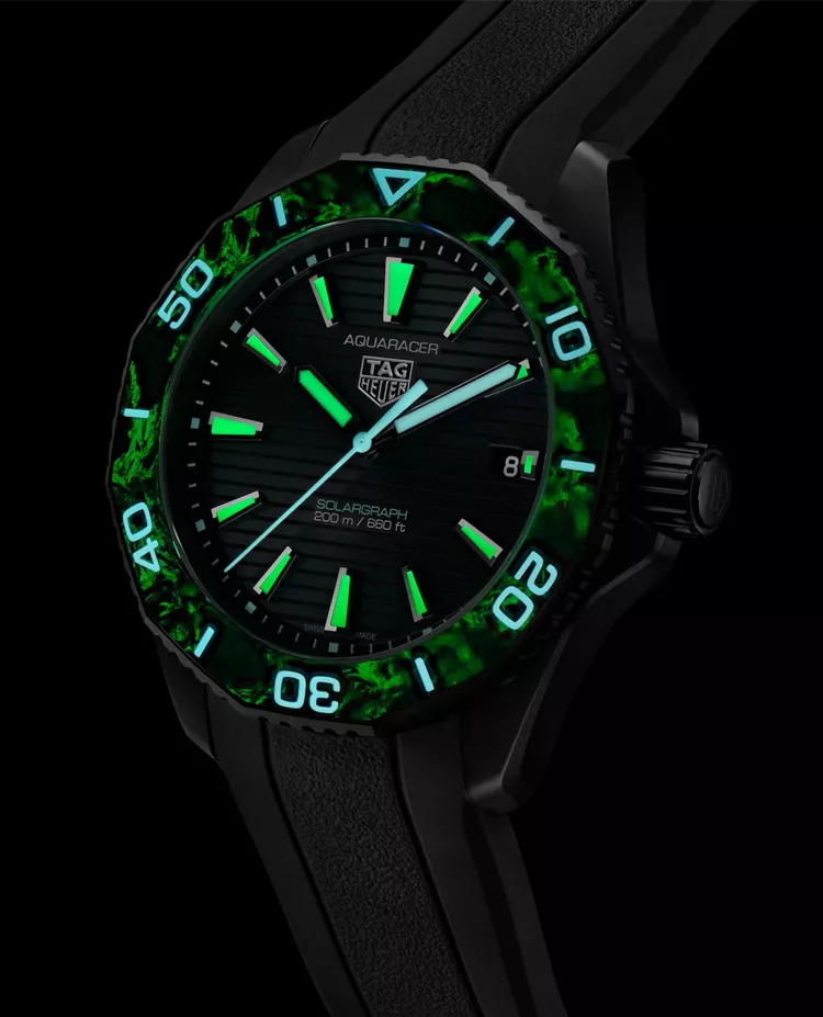 TAG Heuer カジュアルウォッチ 200m防水 Ceas TAG Heuer Aquaracer Professional 200 Solargraph WBP1112