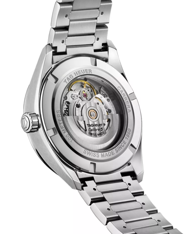 Ceasuri barbati - Ceas TAG Heuer Carrera Calibre 5 Day-Date WBN2013.BA0640, cellini.ro