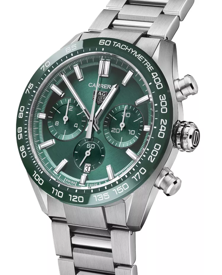 Ceasuri barbati - Ceas TAG Heuer Carrera Chronograph CBN2A1N.BA0643, cellini.ro
