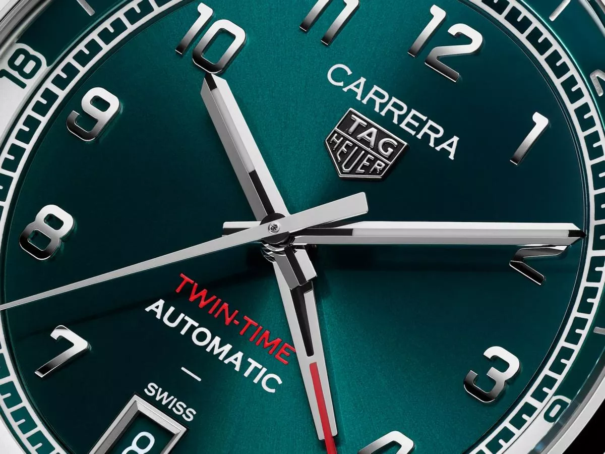 Ceasuri barbati - Ceas TAG Heuer Carrera Date Twin-Time WDA2114.BA0043, cellini.ro