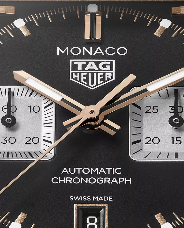 Ceasuri barbati - Ceas TAG Heuer Monaco Chronograph CDW2150.FC8360, cellini.ro