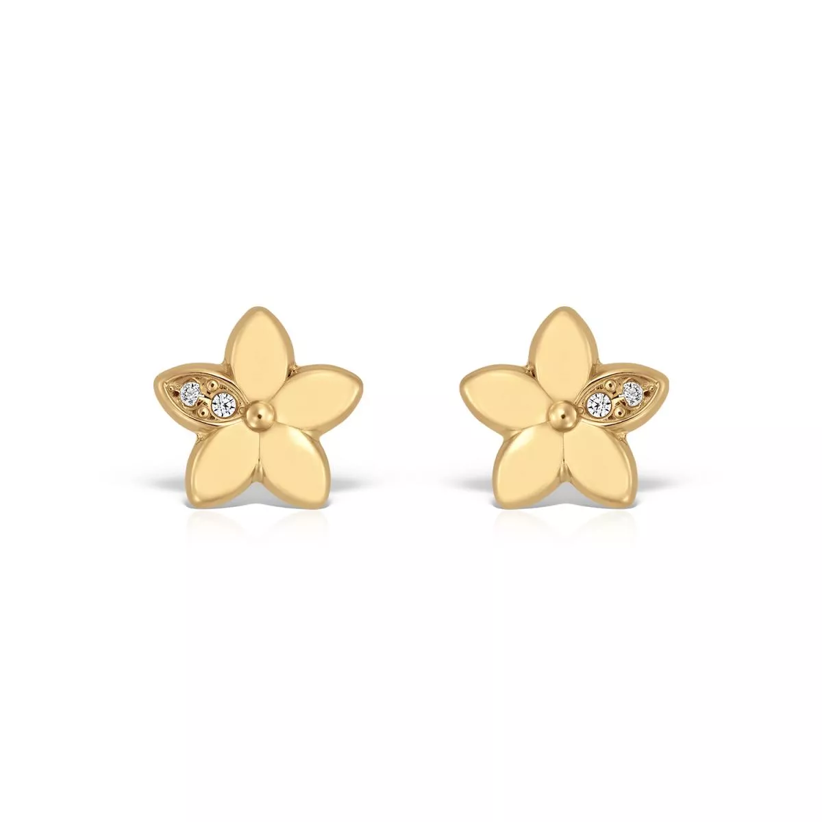 Cercei - Cercei Bambini Preziosi, din aur galben de 18K, cellini.ro