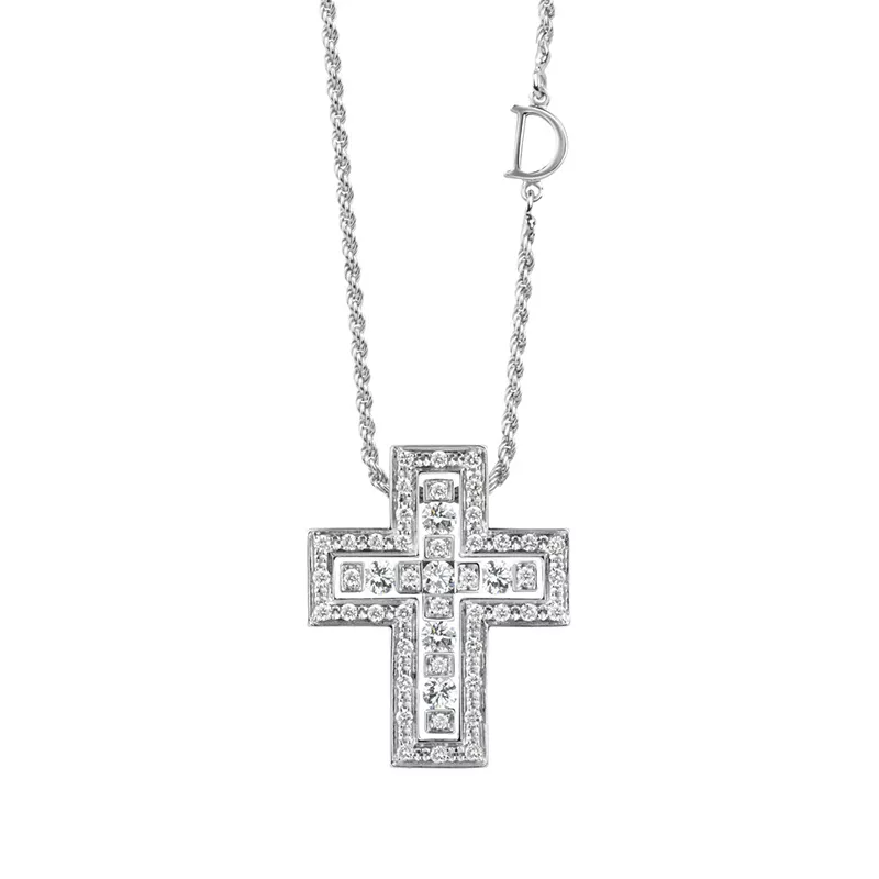 Colier  Damiani Belle Epoque cu diamante, din aur alb  de 18K