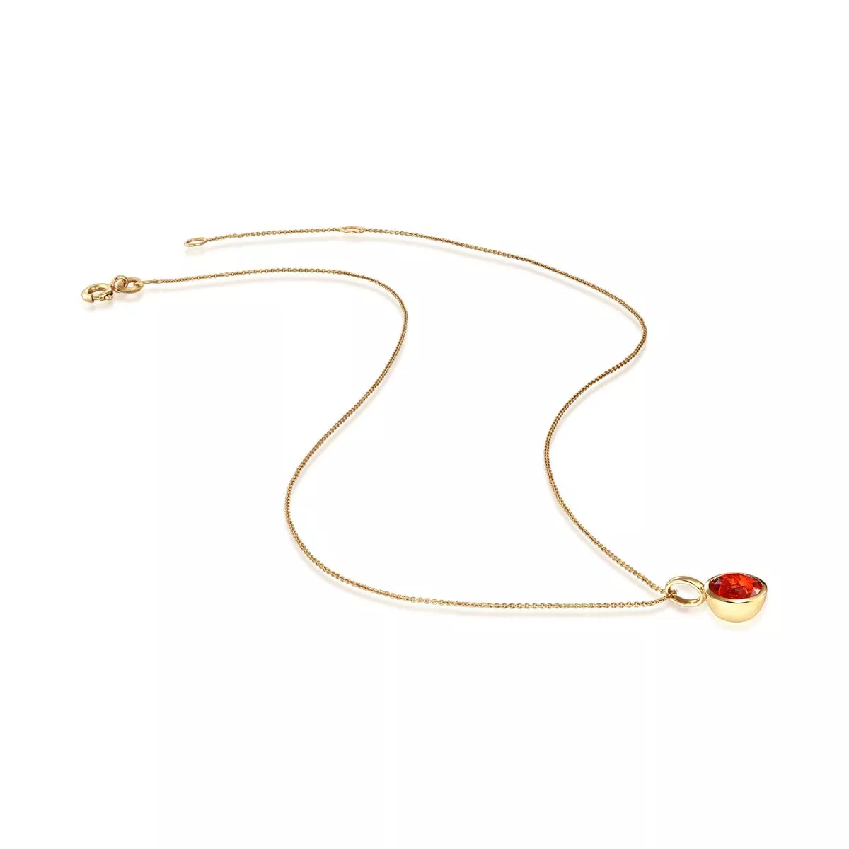 Coliere - Colier Eva Nobile cu opal, din aur galben de 18K, cellini.ro