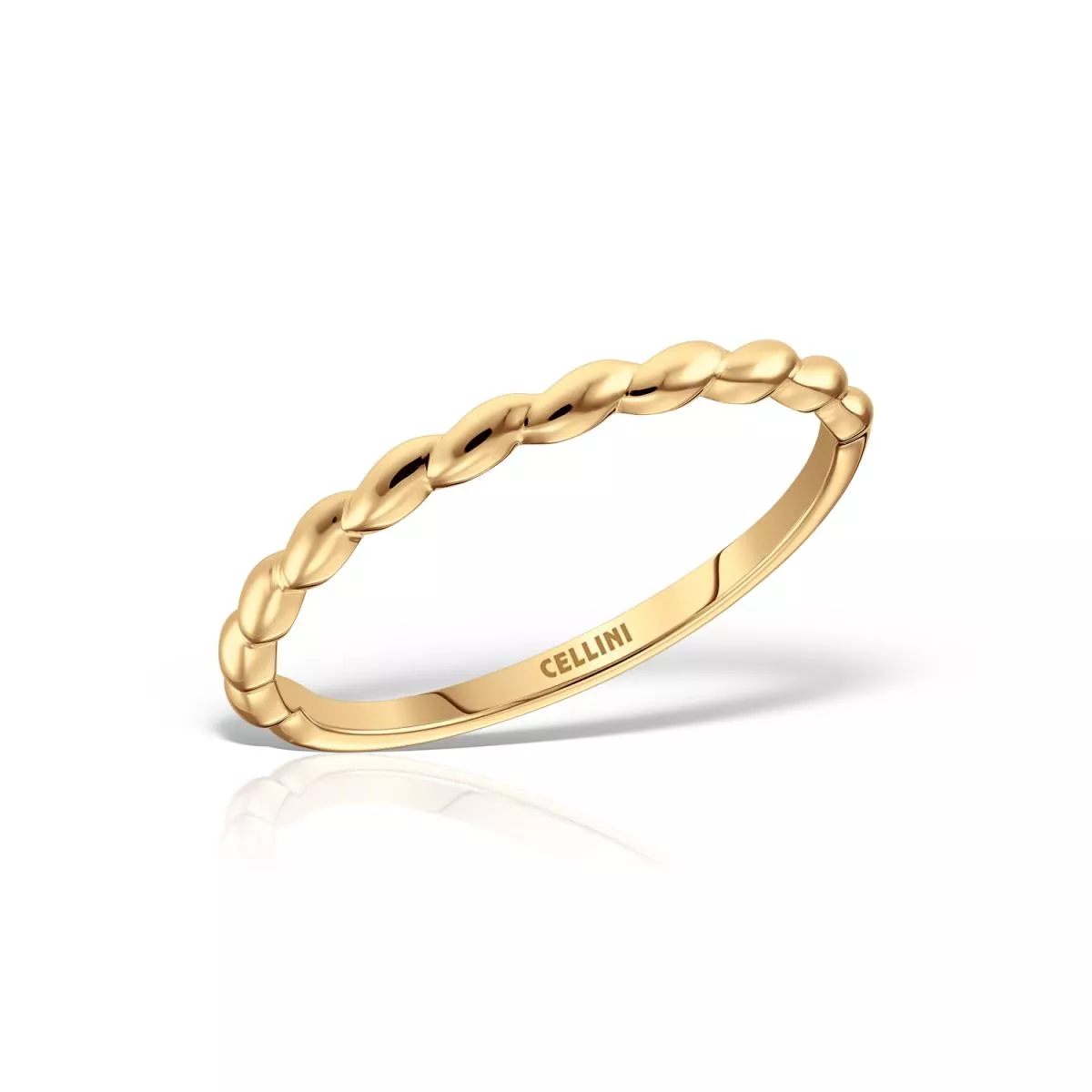Inel Eva Nobile, din aur galben de 14K