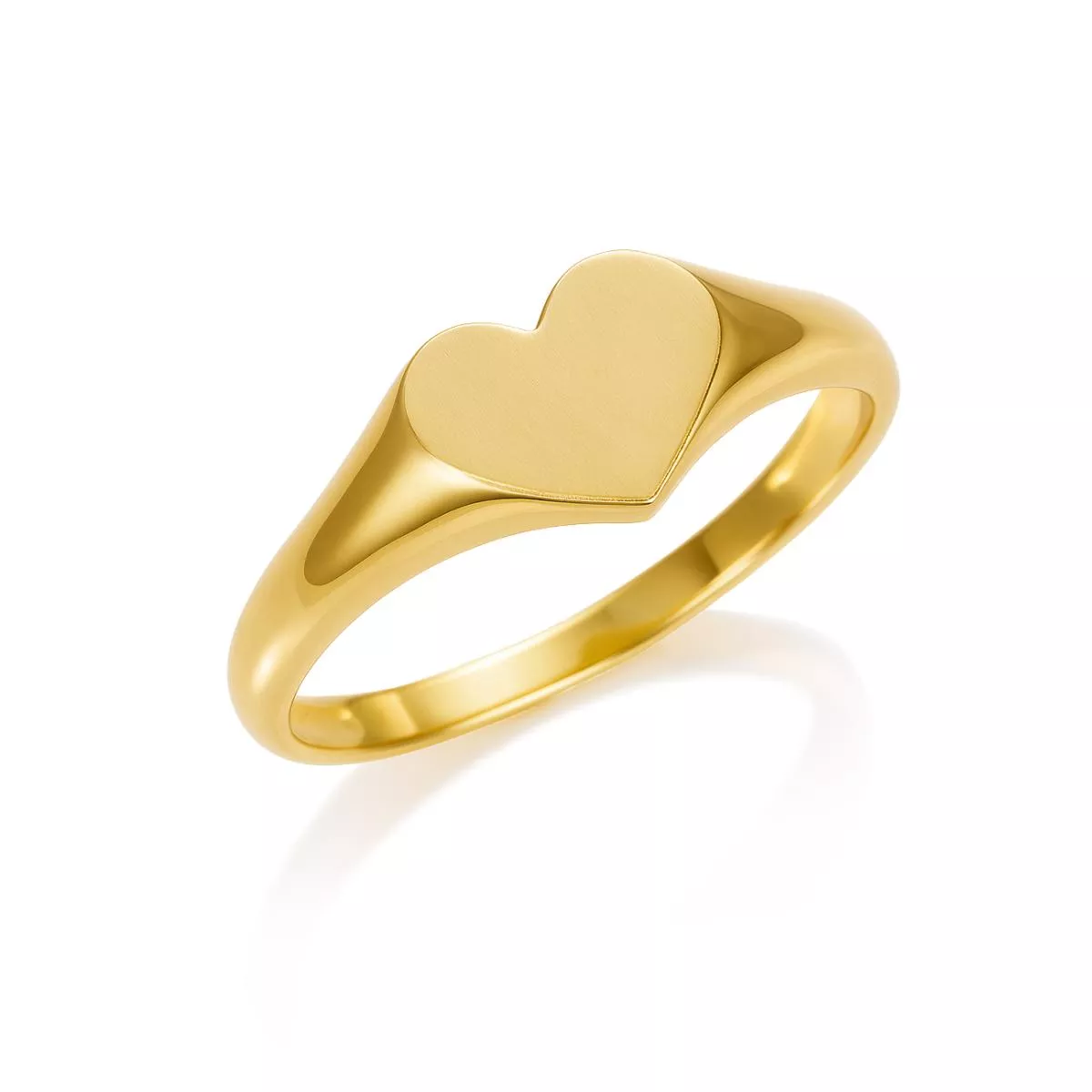 Inel Eva Nobile din aur galben de 14K
