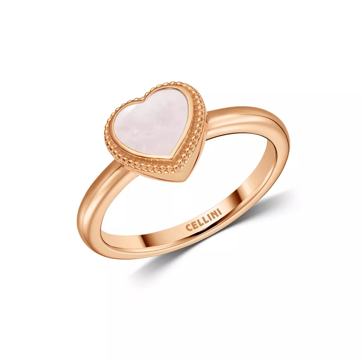 Inel  Maria Granacci cu quartz, din aur roz de 18K