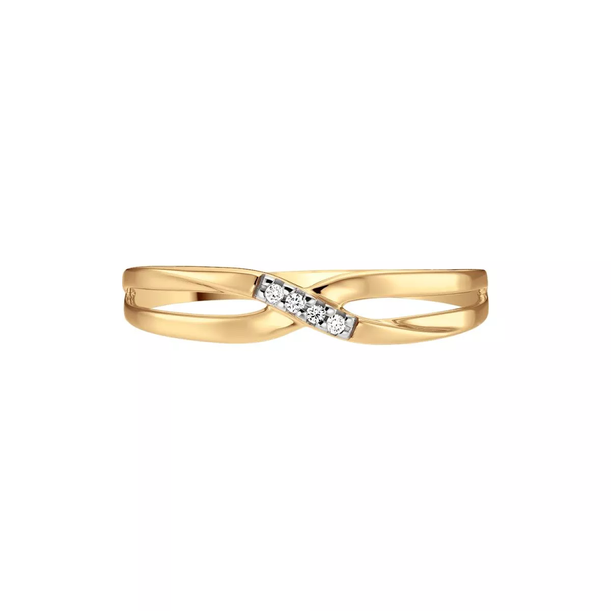 Inele - Inel Maria Granacci cu diamant, din aur galben de 14K, cellini.ro
