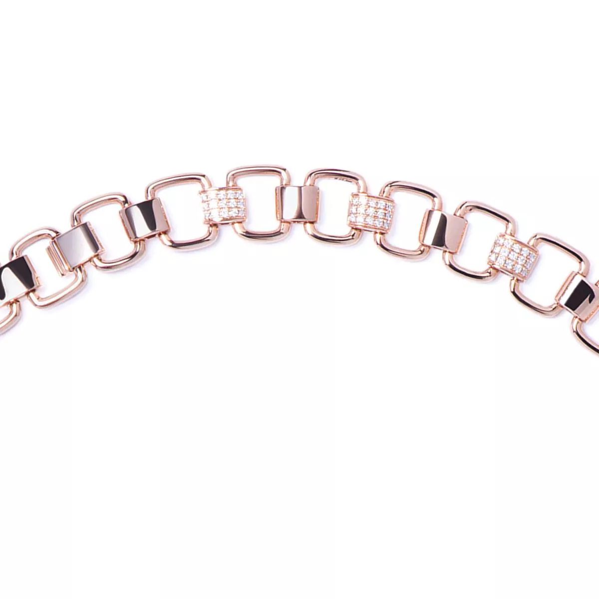 Colier World Henri Maillardet cu London topaz, ametist , quartz, citrin, rodolit si diamant, din aur roz de 18K