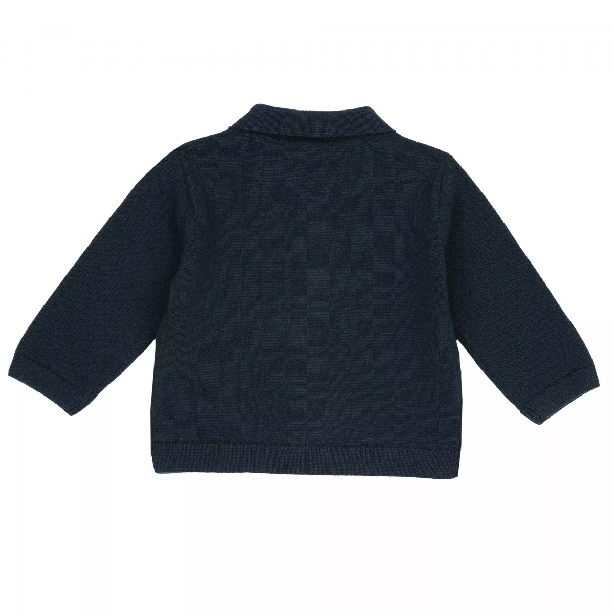 Cardigan copii Chicco tricotat, Albastru Inchis, 05849-66MFCO, 74