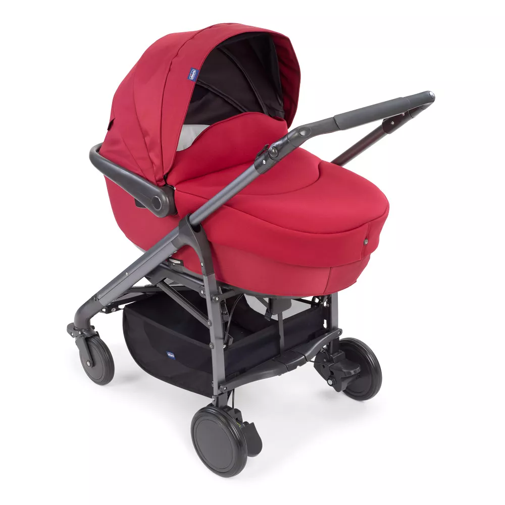 Carucior 3 in 1 Chicco Trio Love, 0luni+, Red