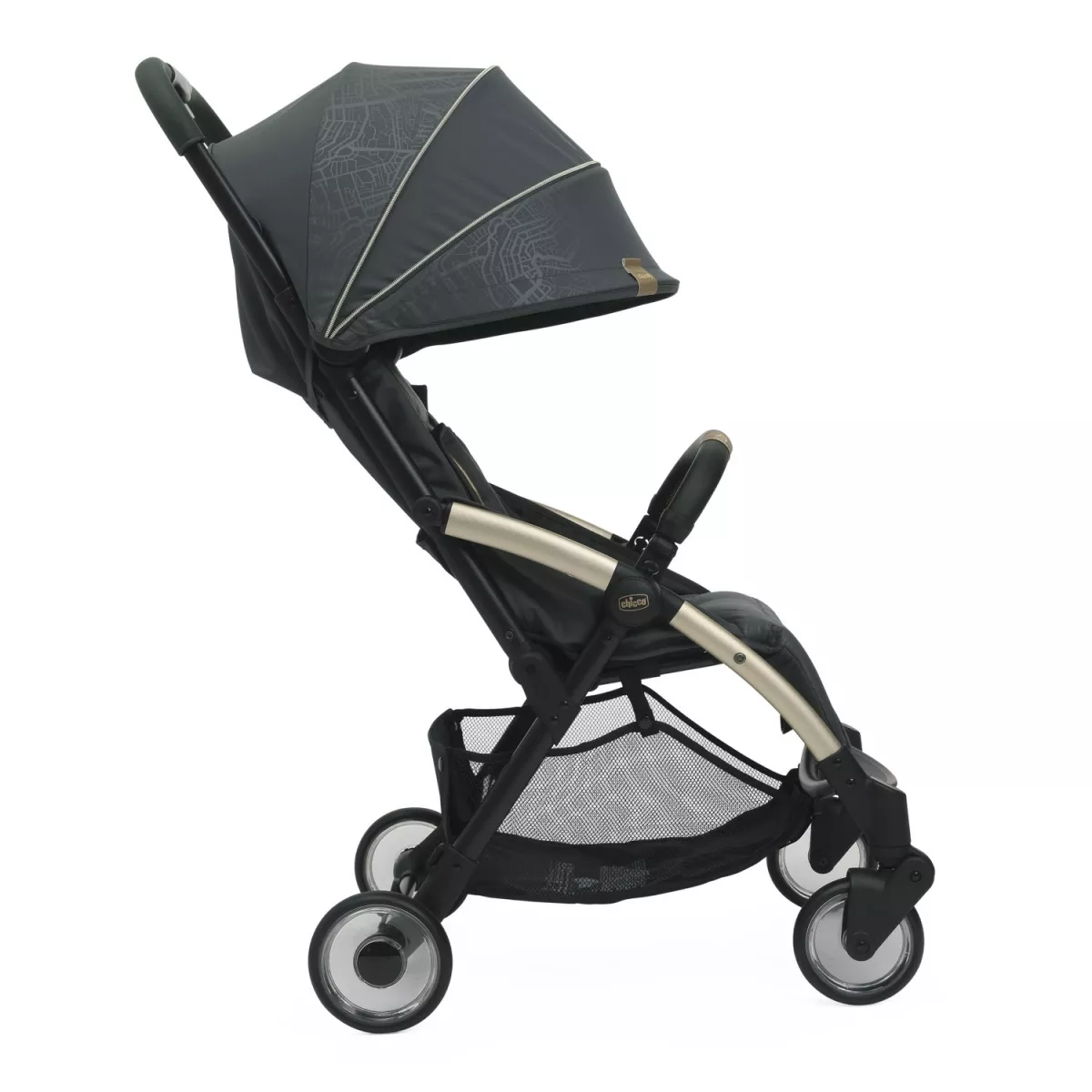 Carucior sport Chicco Goody Plus Special Edition, City Map Re Lux, 0luni+