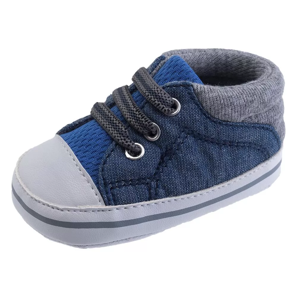 Pantofi sport copii Chicco, albastru cu gri, Nursery, 17