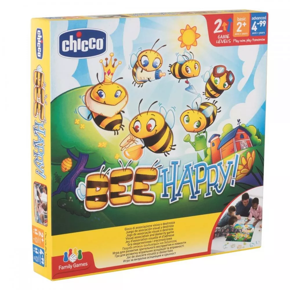 Jucarie Chicco joc de asociere Bee happy, 2ani+