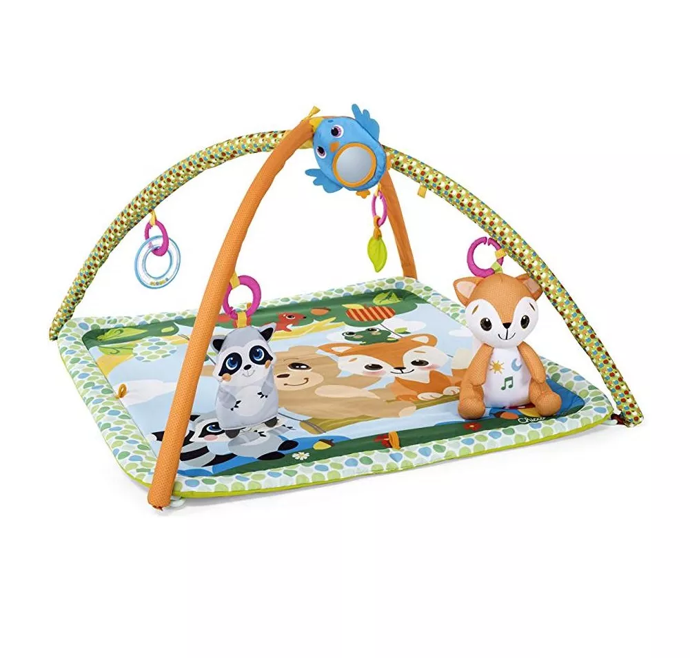 Jucarie Chicco Magic Forest Relax & Play Gym, 0 luni+