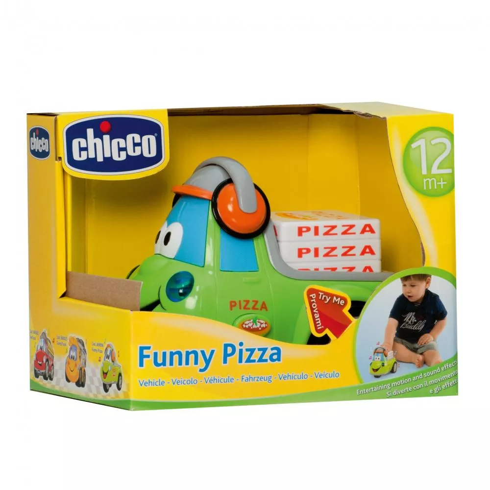 Jucarie Chicco masinuta Funny Pizza