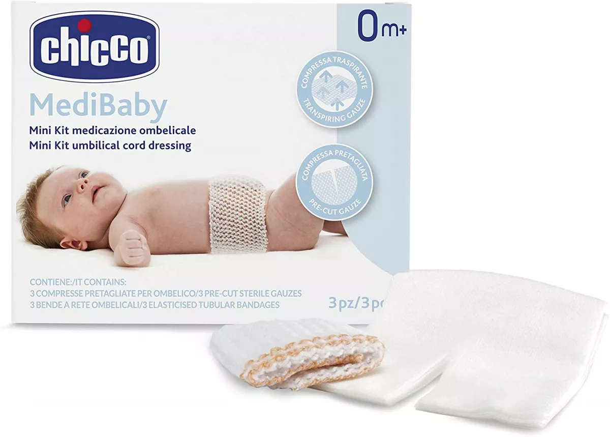 Minikit ombilical Chicco MediBaby, 0luni+