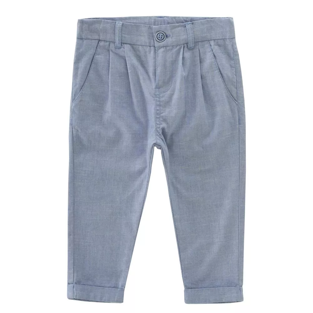 Pantalon lung copii Chicco, albastru, 98
